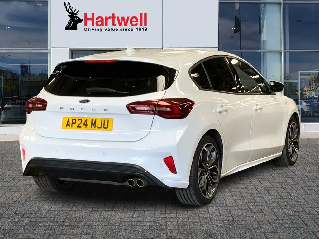 Ford Focus 1.0T Ecoboost Mhev St-line X Hatchback AP24MJU White #3