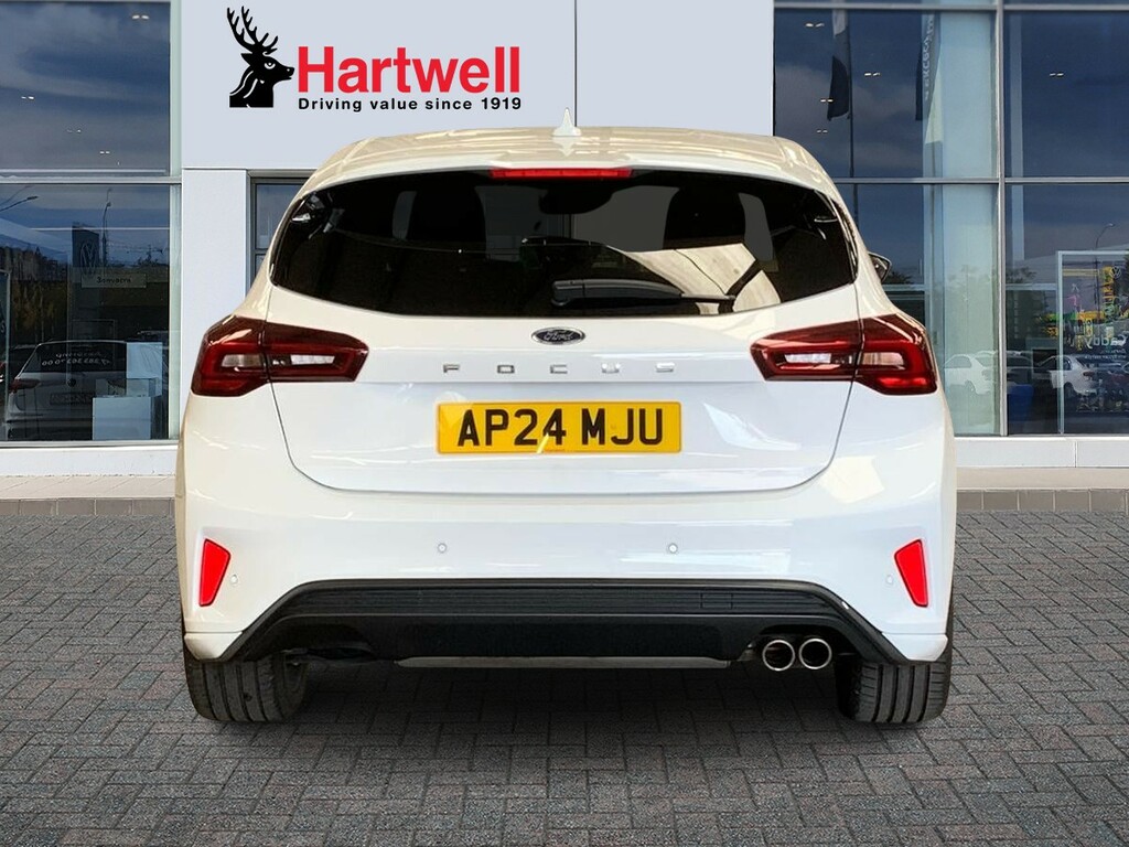 Ford Focus 1.0T Ecoboost Mhev St-line X Hatchback AP24MJU White #4