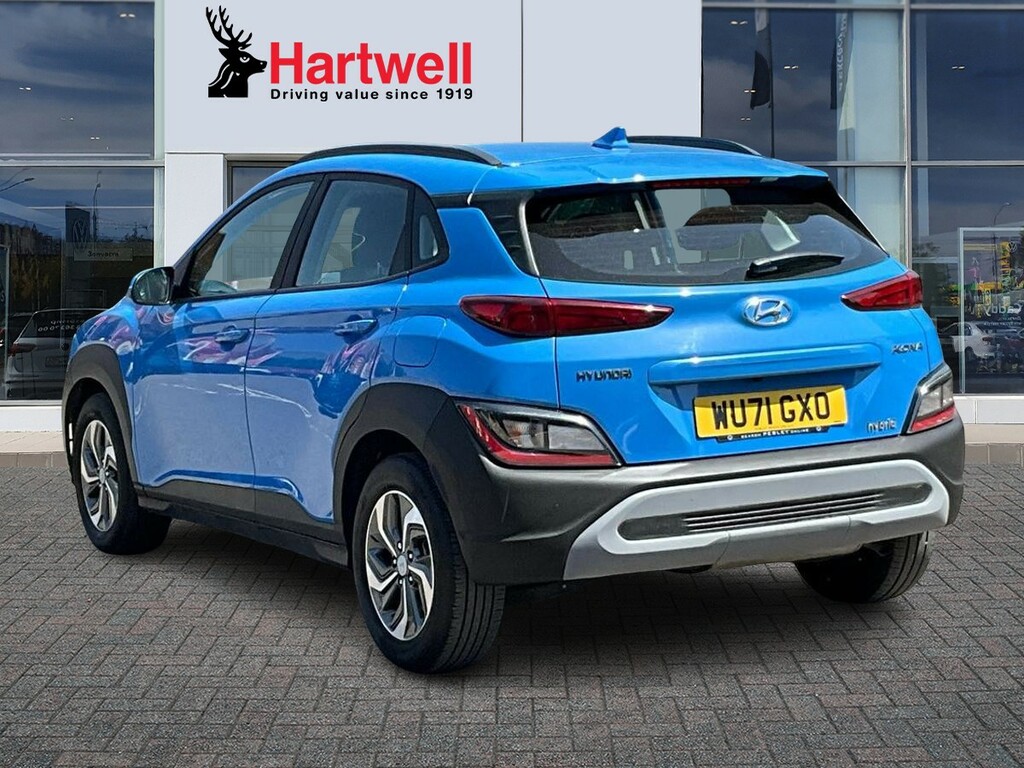 Hyundai Kona 1.6 H-gdi Se Connect Suv Hybrid Dct Eur WU71GXO Blue #5