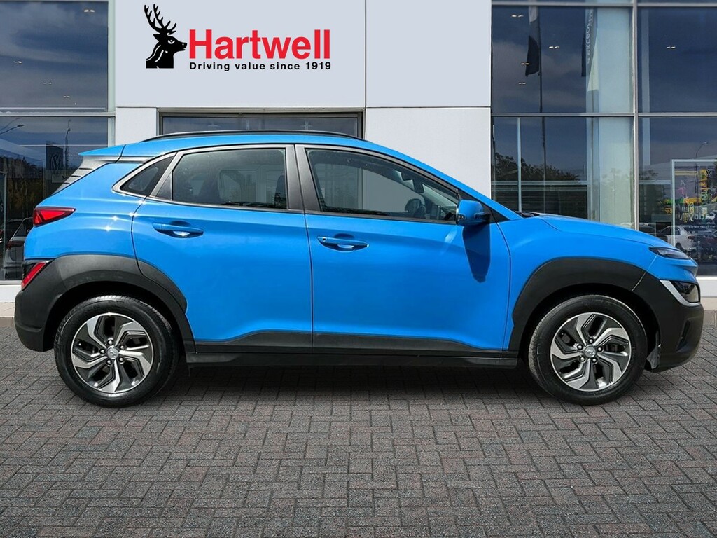 Hyundai Kona 1.6 H-gdi Se Connect Suv Hybrid Dct Eur WU71GXO Blue #2