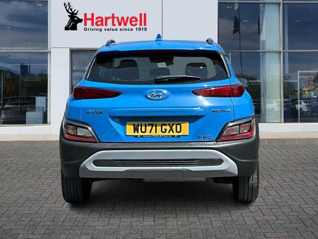 Hyundai Kona 1.6 H-gdi Se Connect Suv Hybrid Dct Eur WU71GXO Blue #4