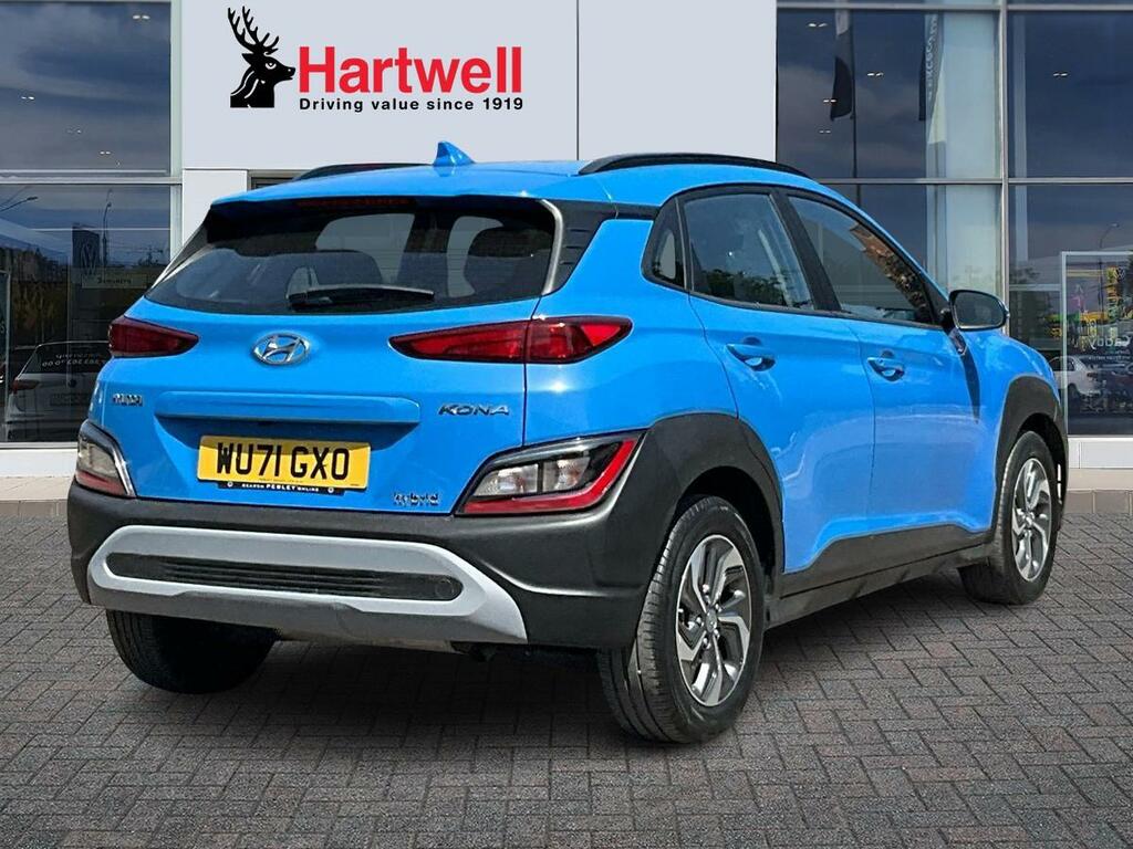 Hyundai Kona 1.6 H-gdi Se Connect Suv Hybrid Dct Eur WU71GXO Blue #3