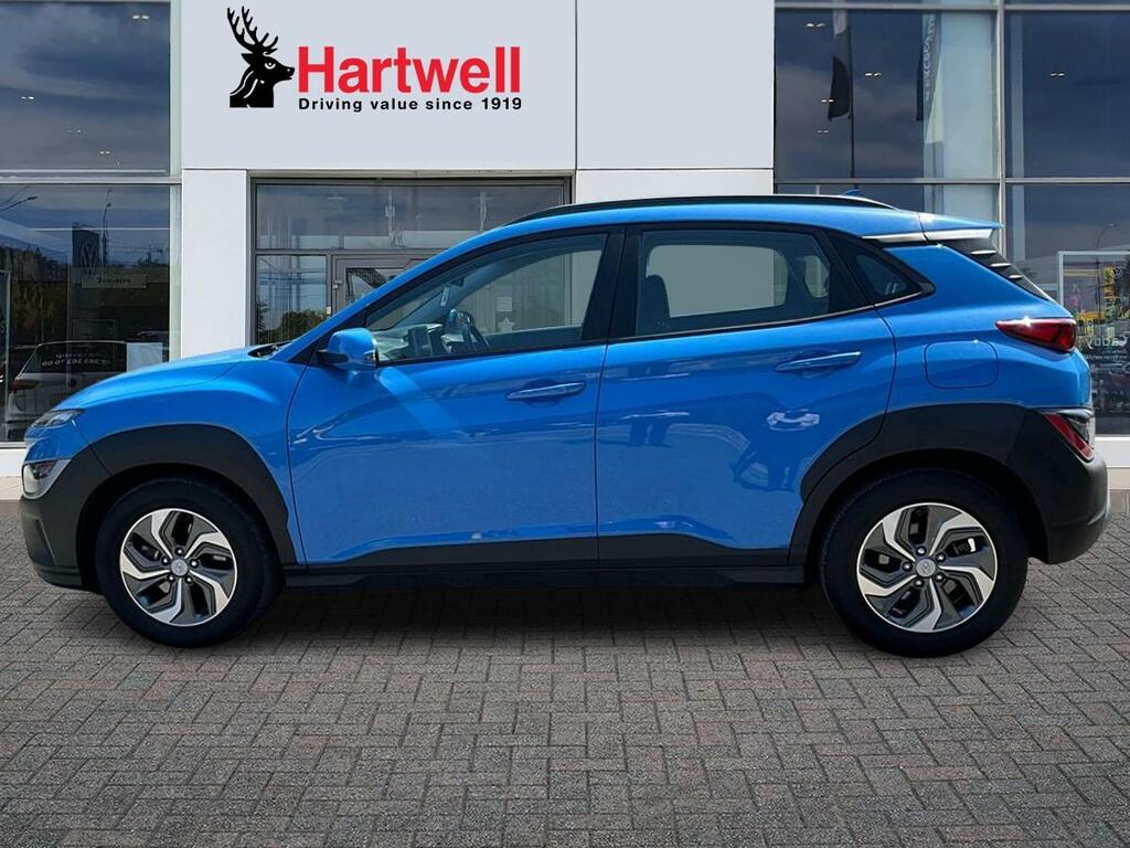 Hyundai Kona 1.6 H-gdi Se Connect Suv Hybrid Dct Eur WU71GXO Blue #6