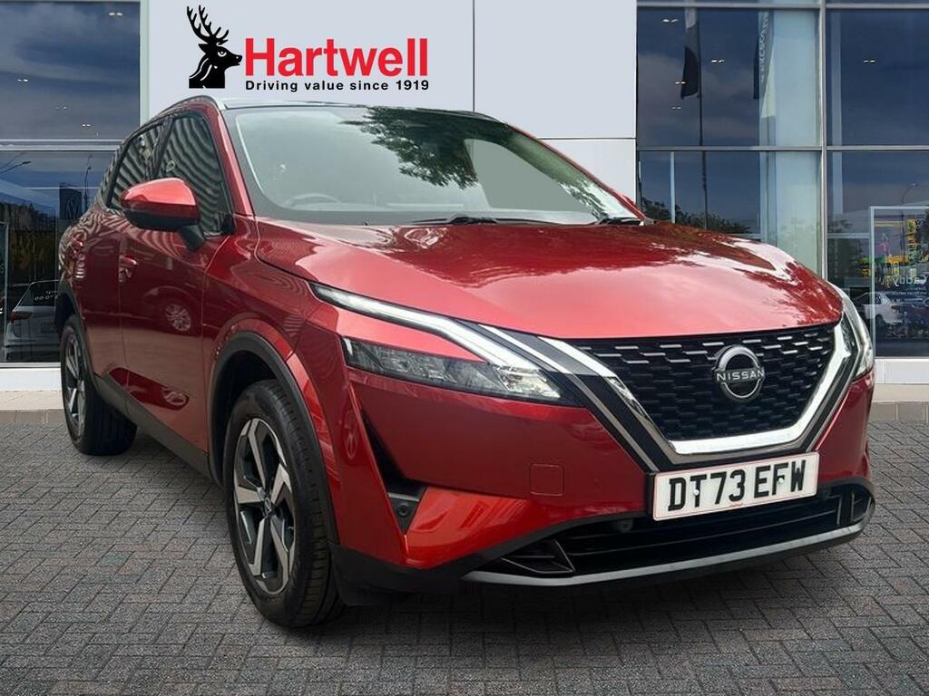 Nissan Qashqai 1.3 Dig-t Mhev N-connecta Suv Hybrid Ma DT73EFW Red