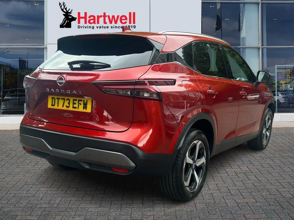 Nissan Qashqai 1.3 Dig-t Mhev N-connecta Suv Hybrid Ma DT73EFW Red #3