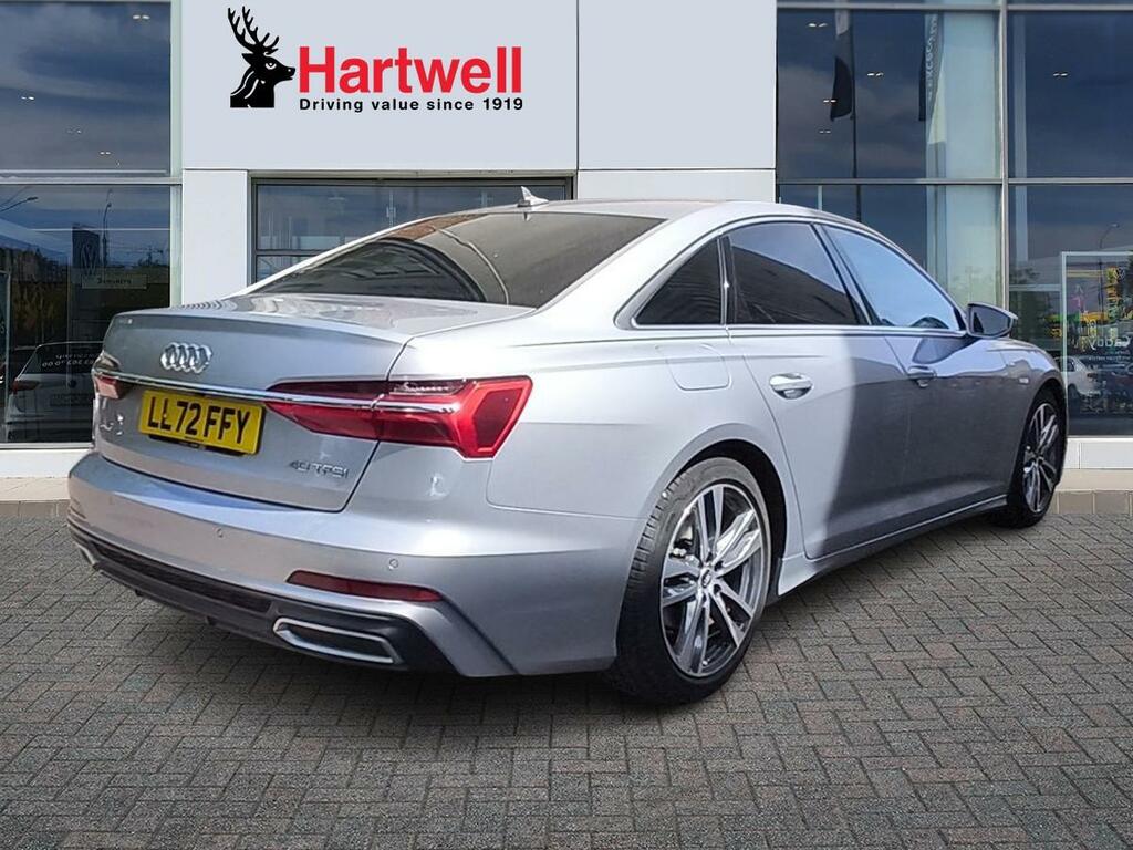 Audi A6 Saloon 2.0 Tfsi 40 S Line Saloon S Tronic Euro Silver #3