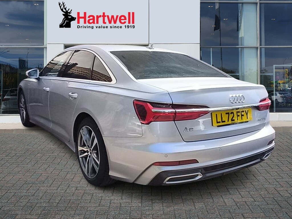 Audi A6 Saloon 2.0 Tfsi 40 S Line Saloon S Tronic Euro Silver #5
