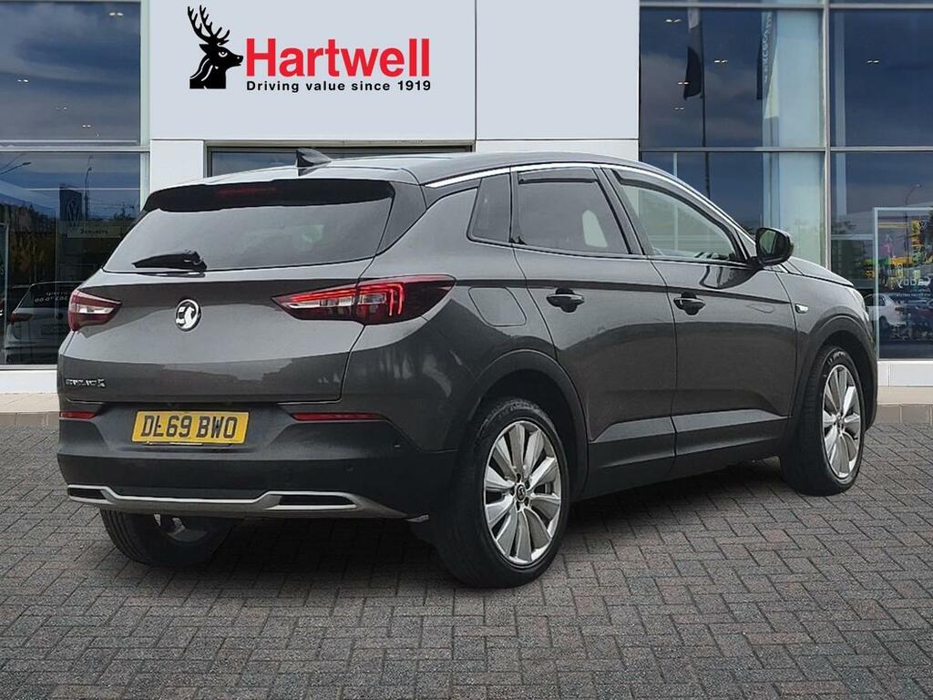 Vauxhall Grandland X 1.2 Turbo Elite Nav Suv 8Spd Euro DL69BWO Grey #3