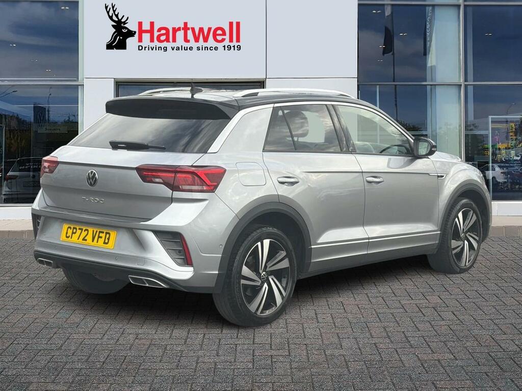 Volkswagen T-Roc 1.5 Tsi R-line Suv Dsg Euro 6 Ss 15 CP72VFD Black #3