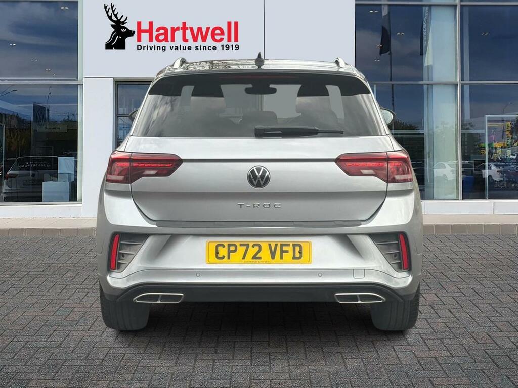 Volkswagen T-Roc 1.5 Tsi R-line Suv Dsg Euro 6 Ss 15 CP72VFD Black #4