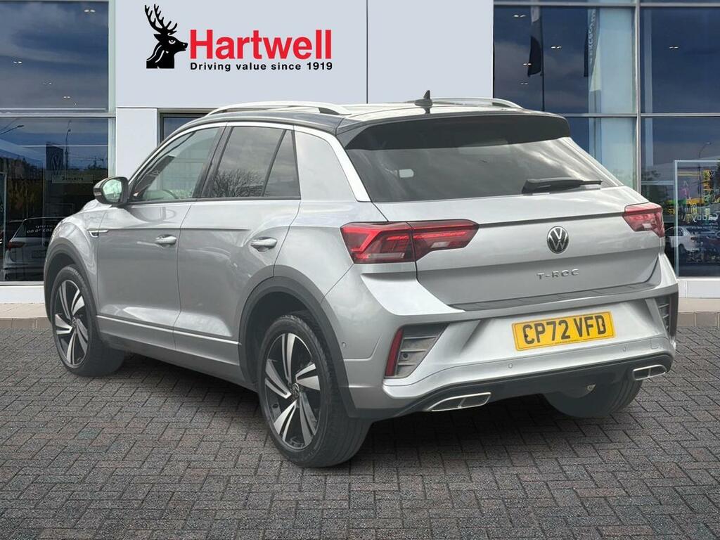 Volkswagen T-Roc 1.5 Tsi R-line Suv Dsg Euro 6 Ss 15 CP72VFD Black #5