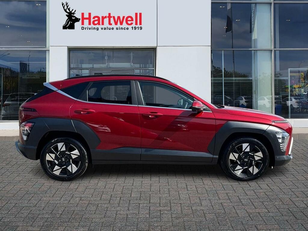 Hyundai Kona 1.6 H-gdi Ultimate Suv Hybrid Dct Euro FY73YGW Red #2
