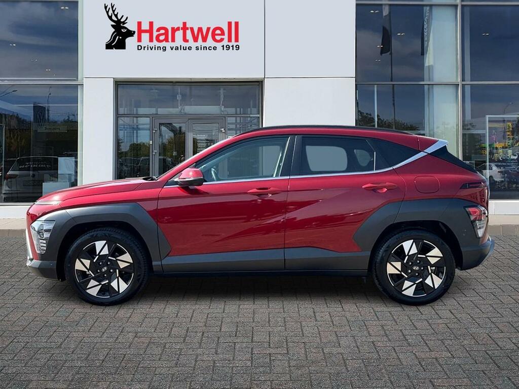 Hyundai Kona 1.6 H-gdi Ultimate Suv Hybrid Dct Euro FY73YGW Red #6