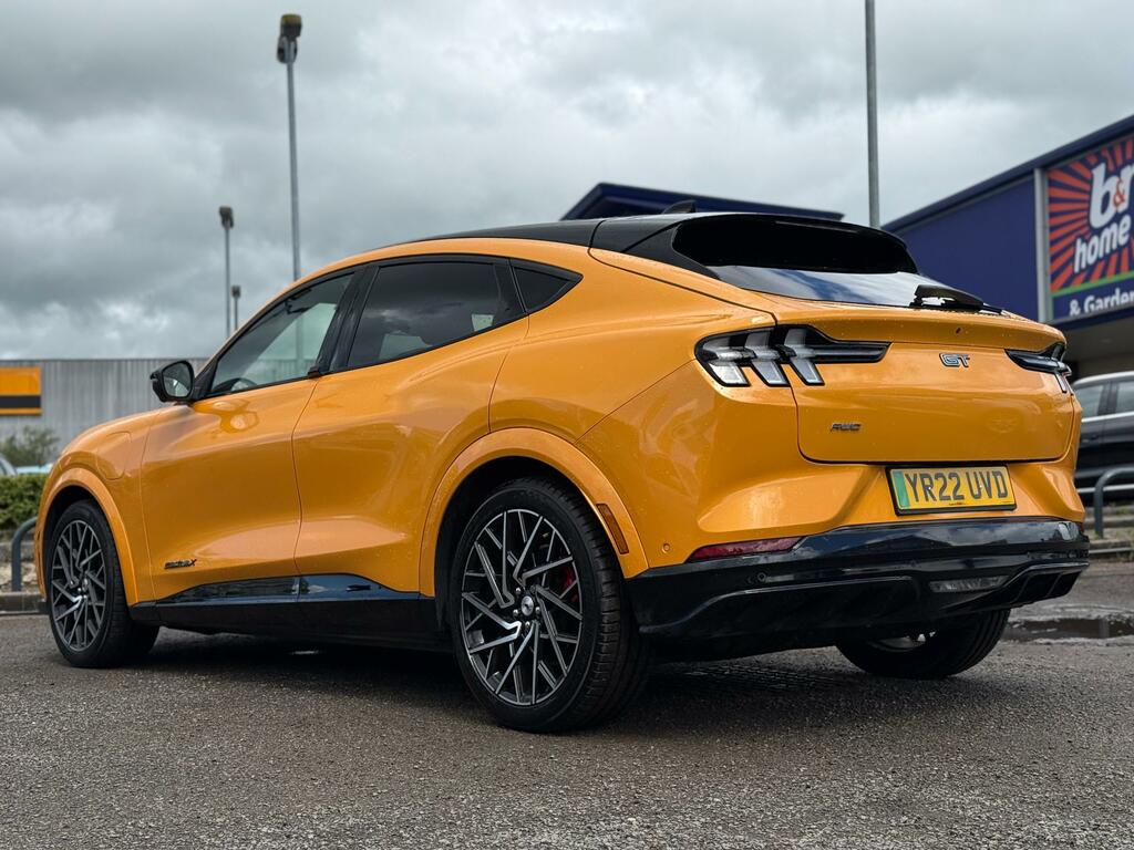 Ford Mustang Mach-E Extended Range 91Kwh Gt Suv YR22UVD Orange #2