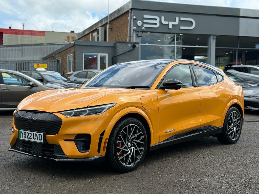 Ford Mustang Mach-E Extended Range 91Kwh Gt Suv YR22UVD Orange #4