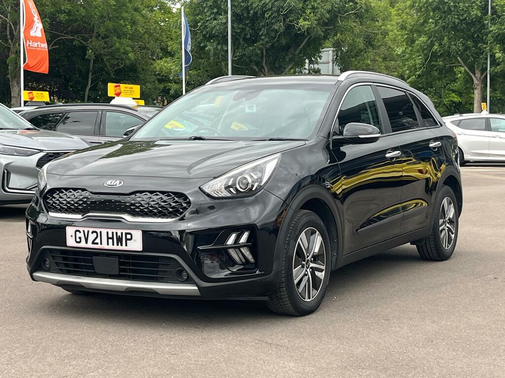 Kia Niro 1.6 Gdi 2 Suv Hybrid Dct Euro 6 Ss GV21HWP Black #3