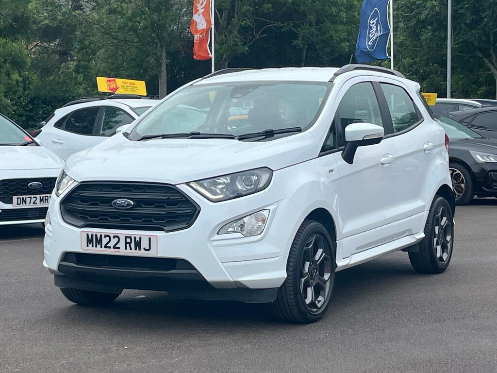 Ford Ecosport 1.0T Ecoboost Gpf St-line Suv Eu MM22RWJ White #3