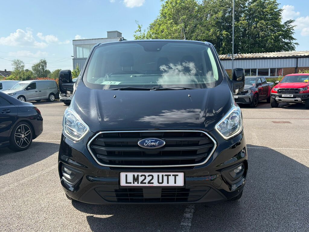 Ford Transit Custom 2.0 280 Ecoblue Limited Panel Van Manua LM22UTT Black #2