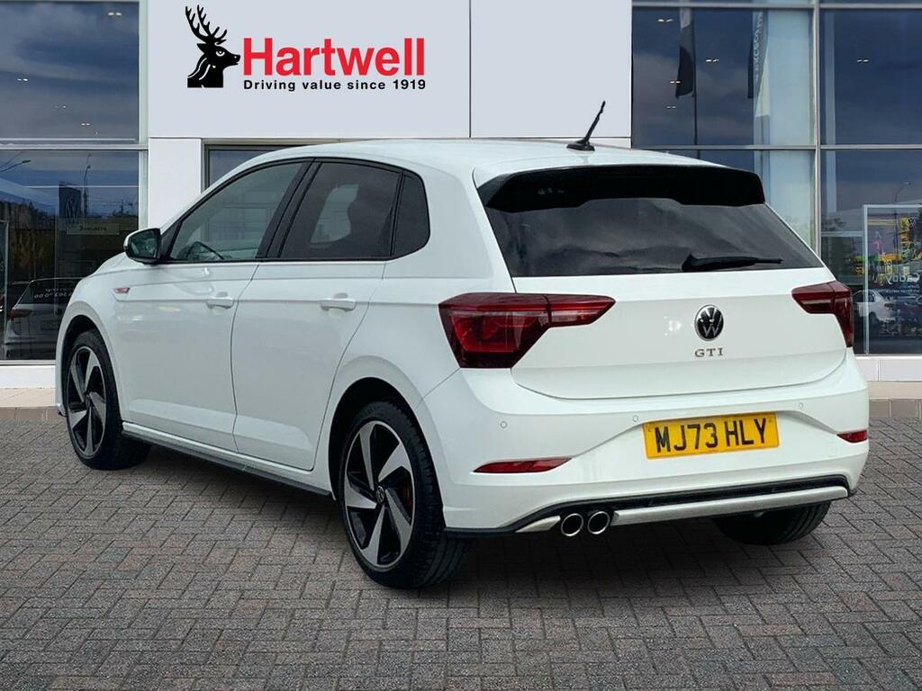 Volkswagen Polo 2.0 Tsi Gti Hatchback Dsg Euro 6 Ss MJ73HLY White #5