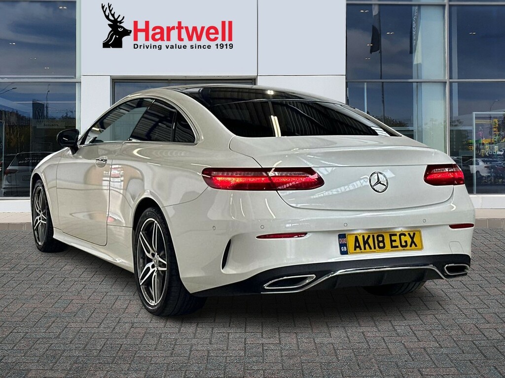 Mercedes-Benz E Class 2.0 E220d Amg Line Premium Coupe G-tr AK18EGX White #5