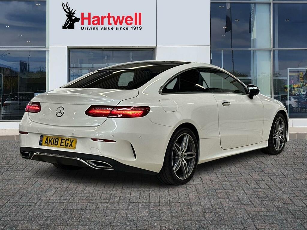 Mercedes-Benz E Class 2.0 E220d Amg Line Premium Coupe G-tr AK18EGX White #3