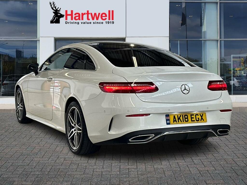 Mercedes-Benz E Class 2.0 E220d Amg Line Premium Coupe G-tr AK18EGX White #5