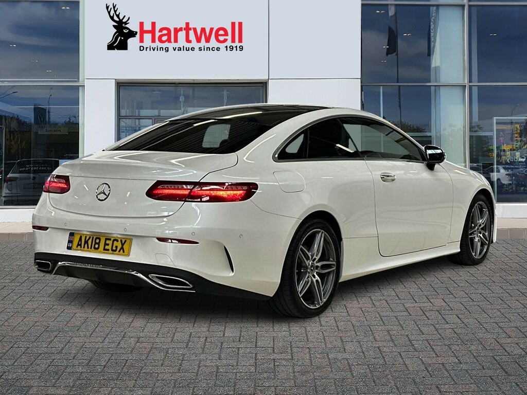Mercedes-Benz E Class 2.0 E220d Amg Line Premium Coupe G-tr AK18EGX White #3