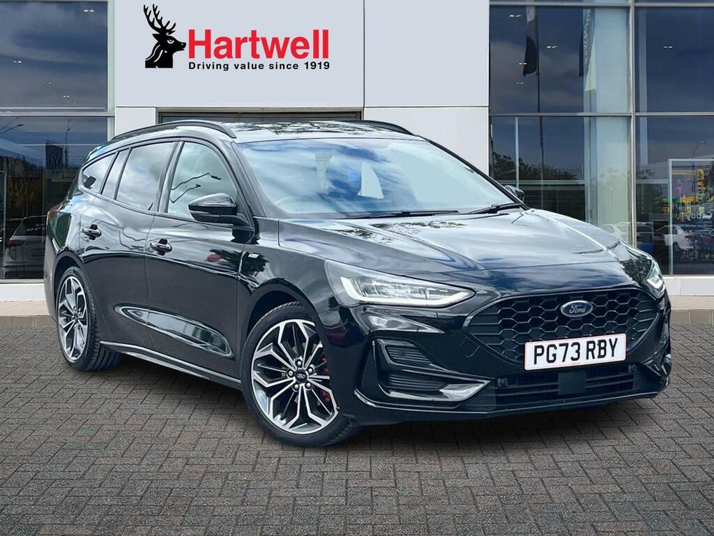 Ford Focus 1.0T Ecoboost Mhev St-line X Estate Hyb Black