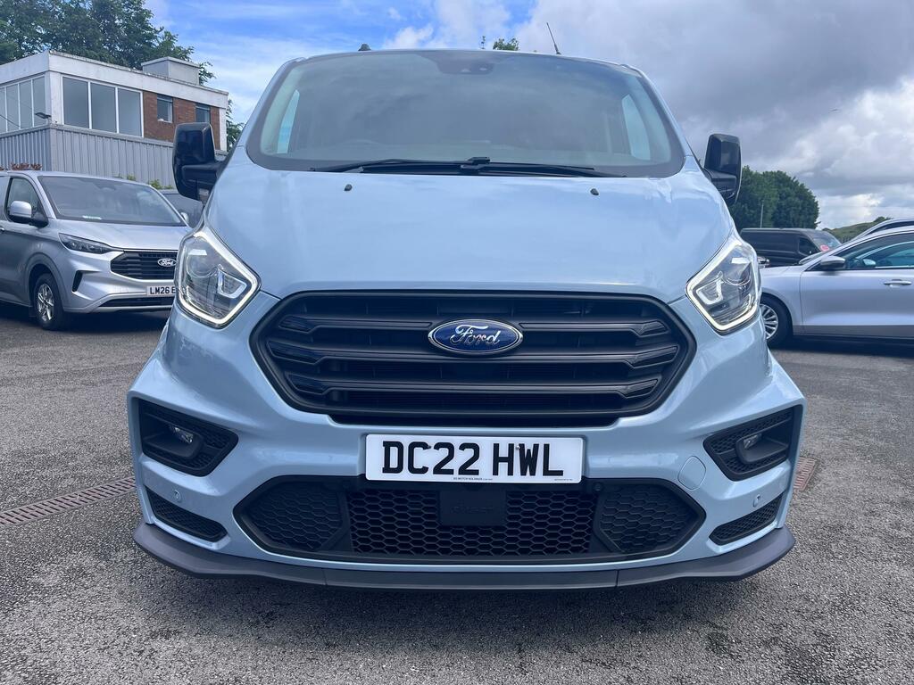 Ford Transit Custom 2.0 320 Ecoblue Ms-rt Crew Van Double Cab Dies DC22HWL Grey #3
