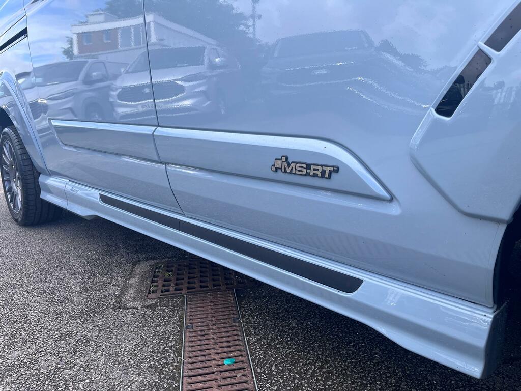 Ford Transit Custom 2.0 320 Ecoblue Ms-rt Crew Van Double Cab Dies DC22HWL Grey #6