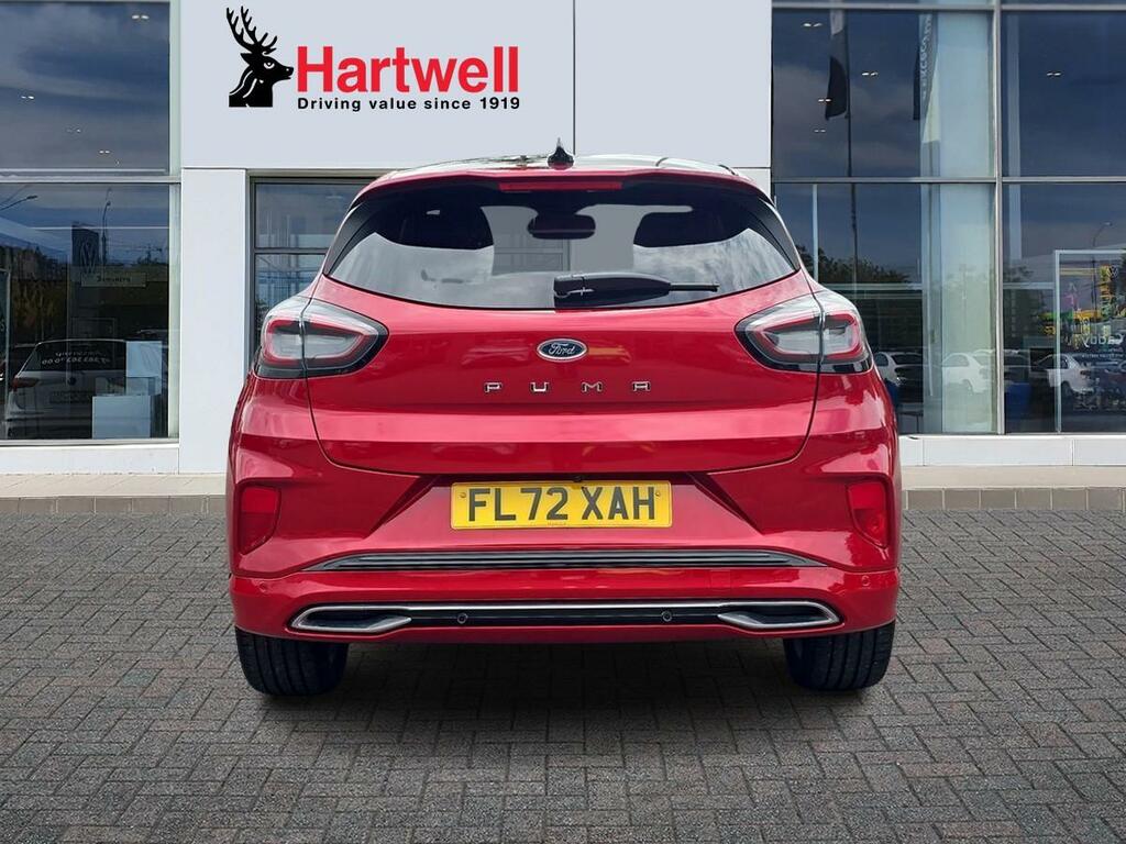 Ford Puma 1.0T Ecoboost Mhev St-line Vignale Suv FL72XAH Red #4