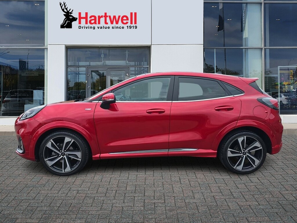 Ford Puma 1.0T Ecoboost Mhev St-line Vignale Suv FL72XAH Red #6