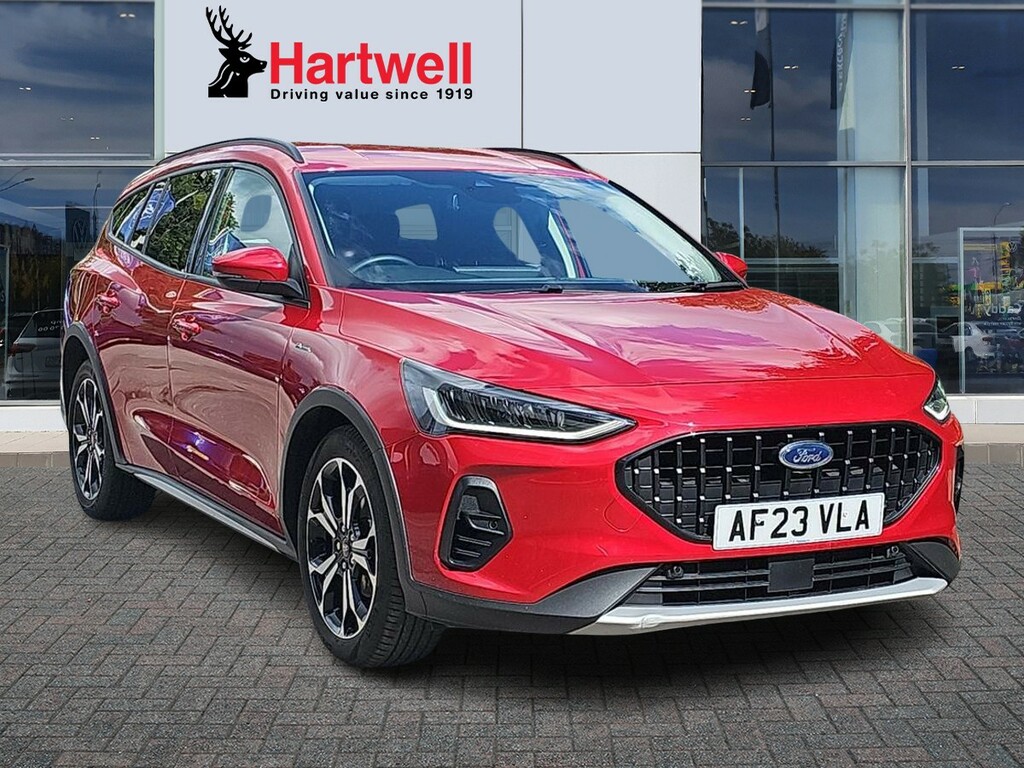 Ford Focus 1.0T Ecoboost Mhev Active X Estate Hybr Red