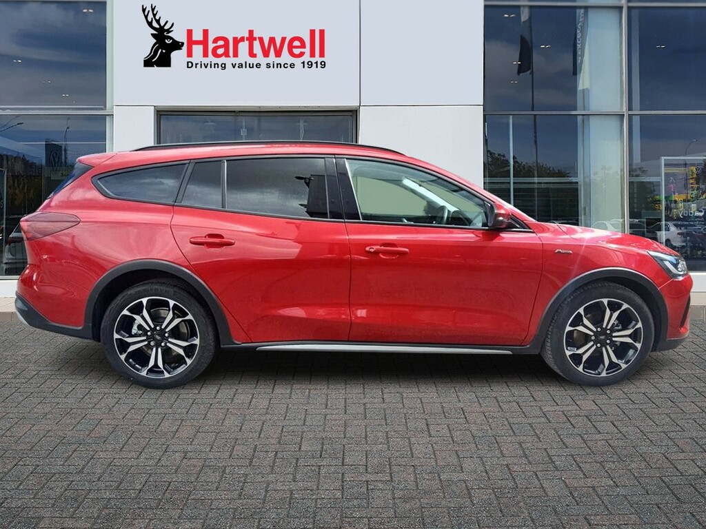 Ford Focus 1.0T Ecoboost Mhev Active X Estate Hybr AF23VLA Red #2