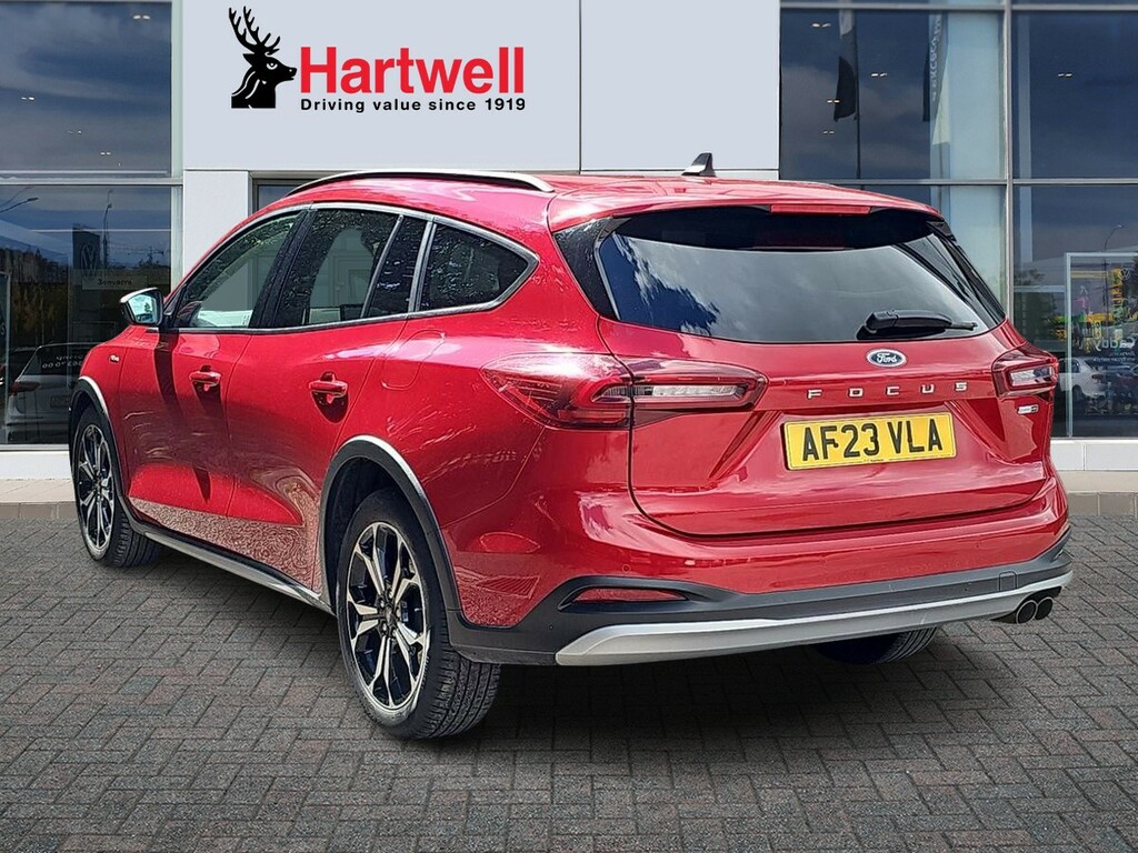 Ford Focus 1.0T Ecoboost Mhev Active X Estate Hybr AF23VLA Red #5
