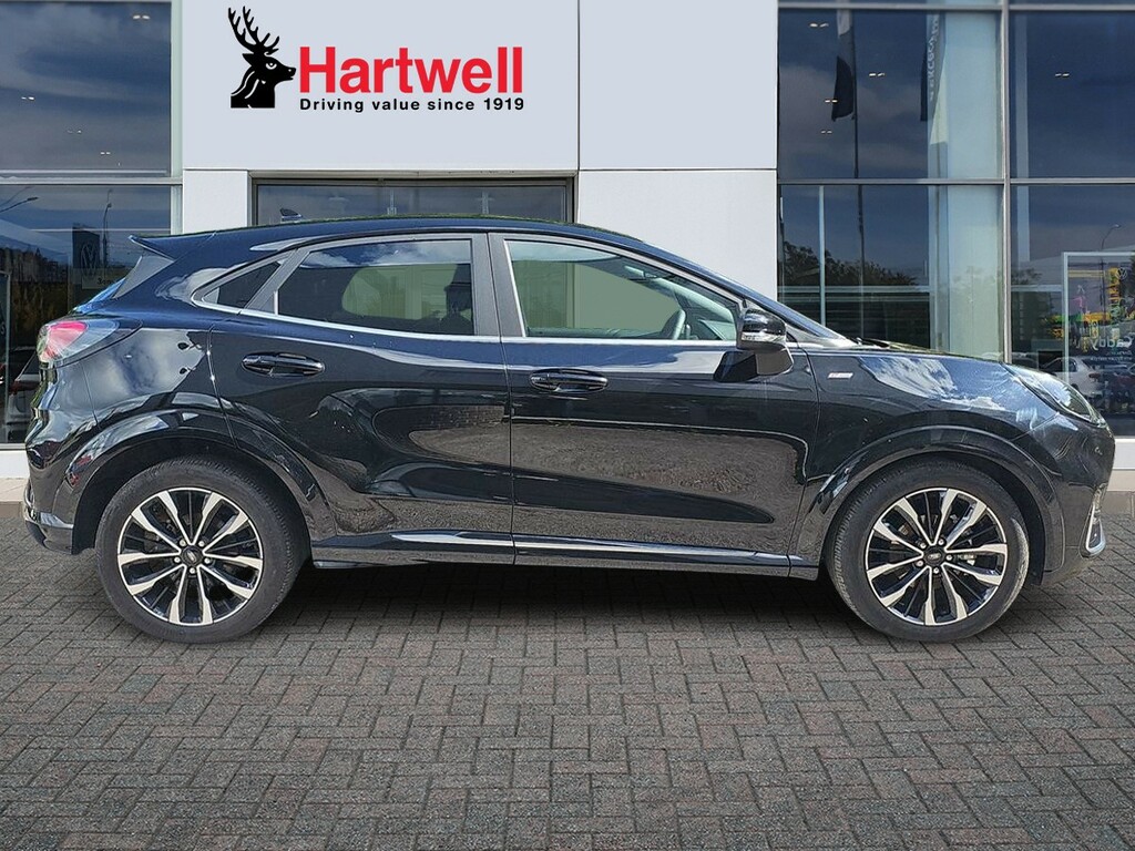 Ford Puma 1.0T Ecoboost Mhev St-line Vignale Suv RJ23CVV Black #2