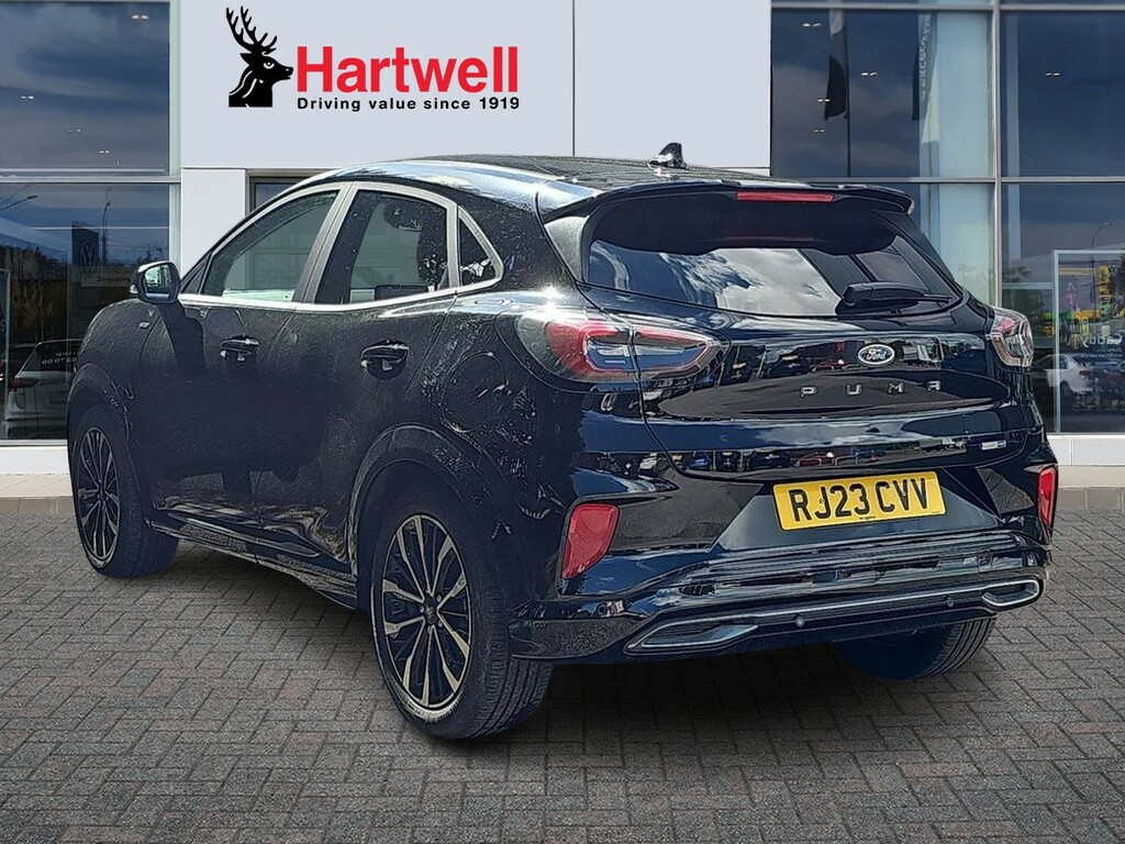 Ford Puma 1.0T Ecoboost Mhev St-line Vignale Suv RJ23CVV Black #5