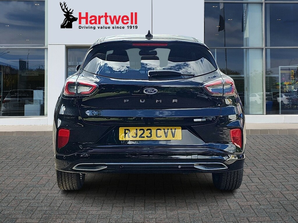 Ford Puma 1.0T Ecoboost Mhev St-line Vignale Suv RJ23CVV Black #4