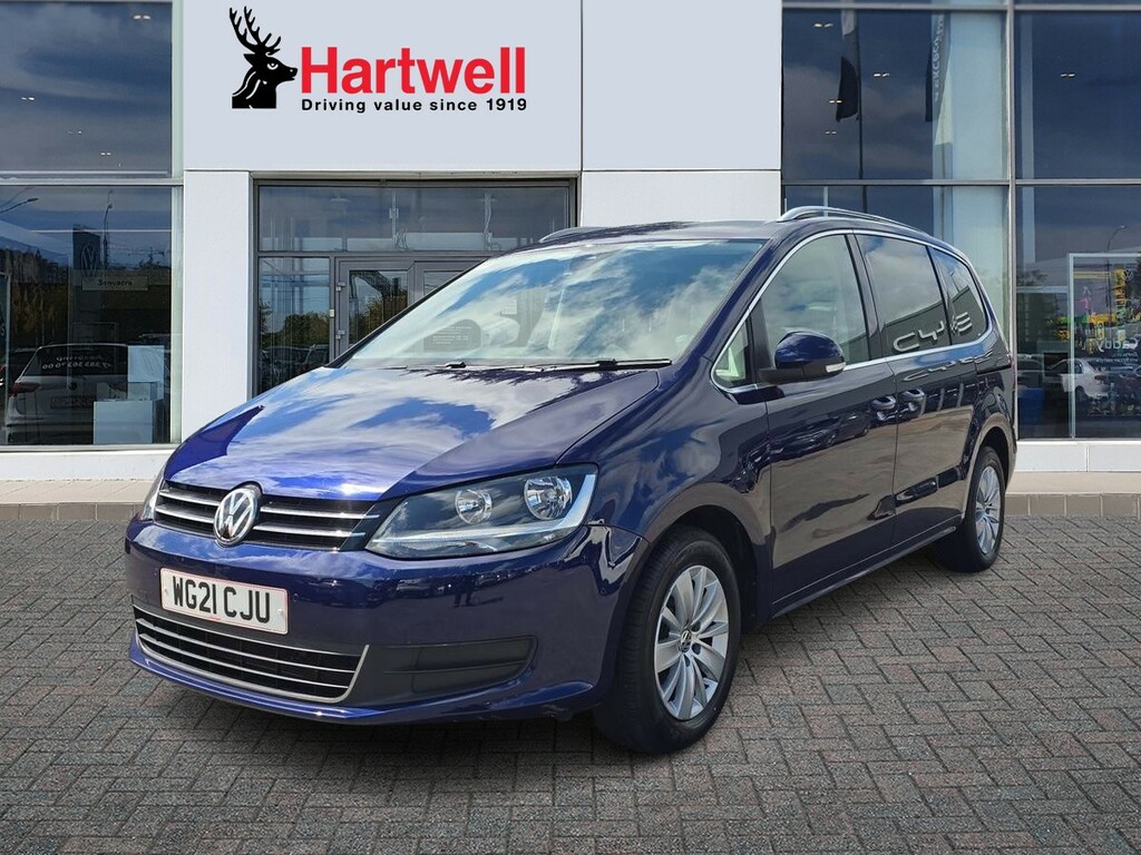 Volkswagen Sharan Mpv White #7