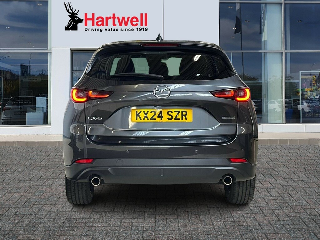 Mazda CX-5 2.0 E-skyactiv G Mhev Exclusive-line Suv Petro Blue #4