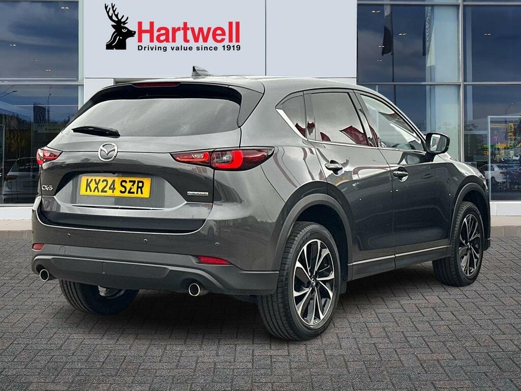 Mazda CX-5 2.0 E-skyactiv G Mhev Exclusive-line Suv Petro Blue #3