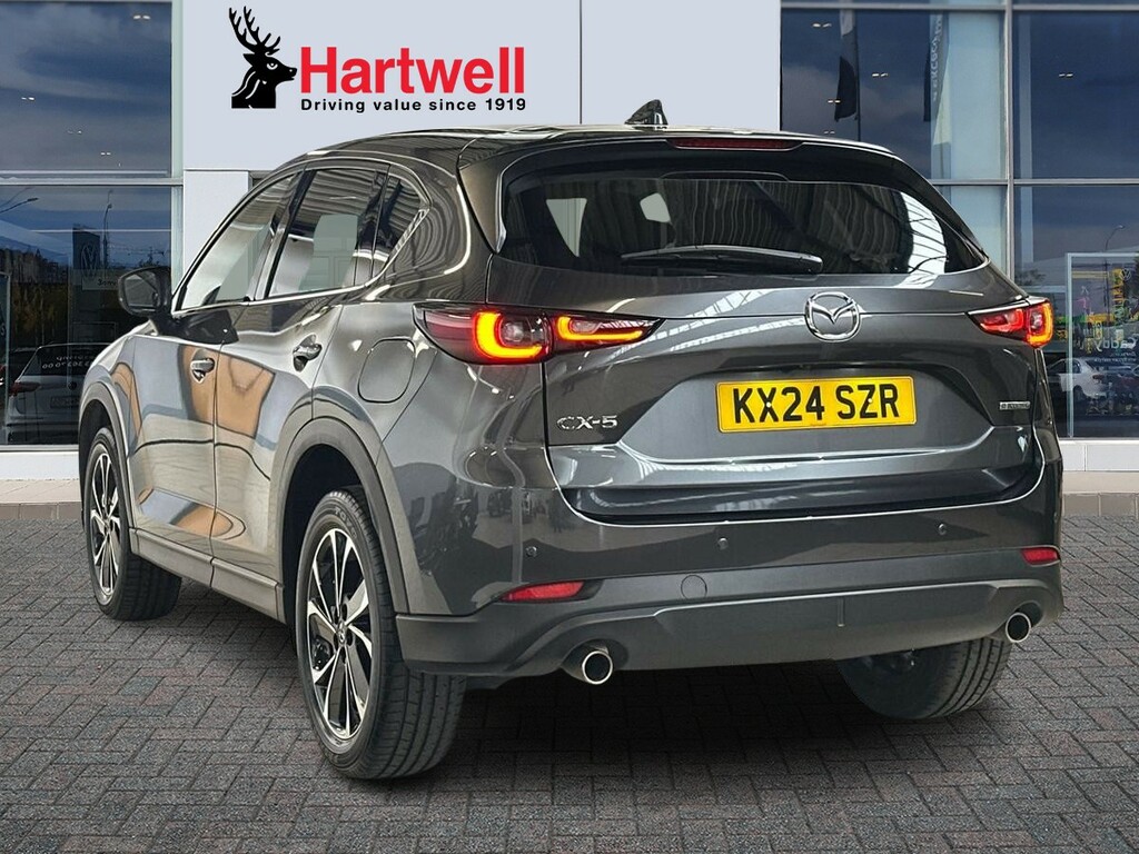 Mazda CX-5 2.0 E-skyactiv G Mhev Exclusive-line Suv Petro Blue #5