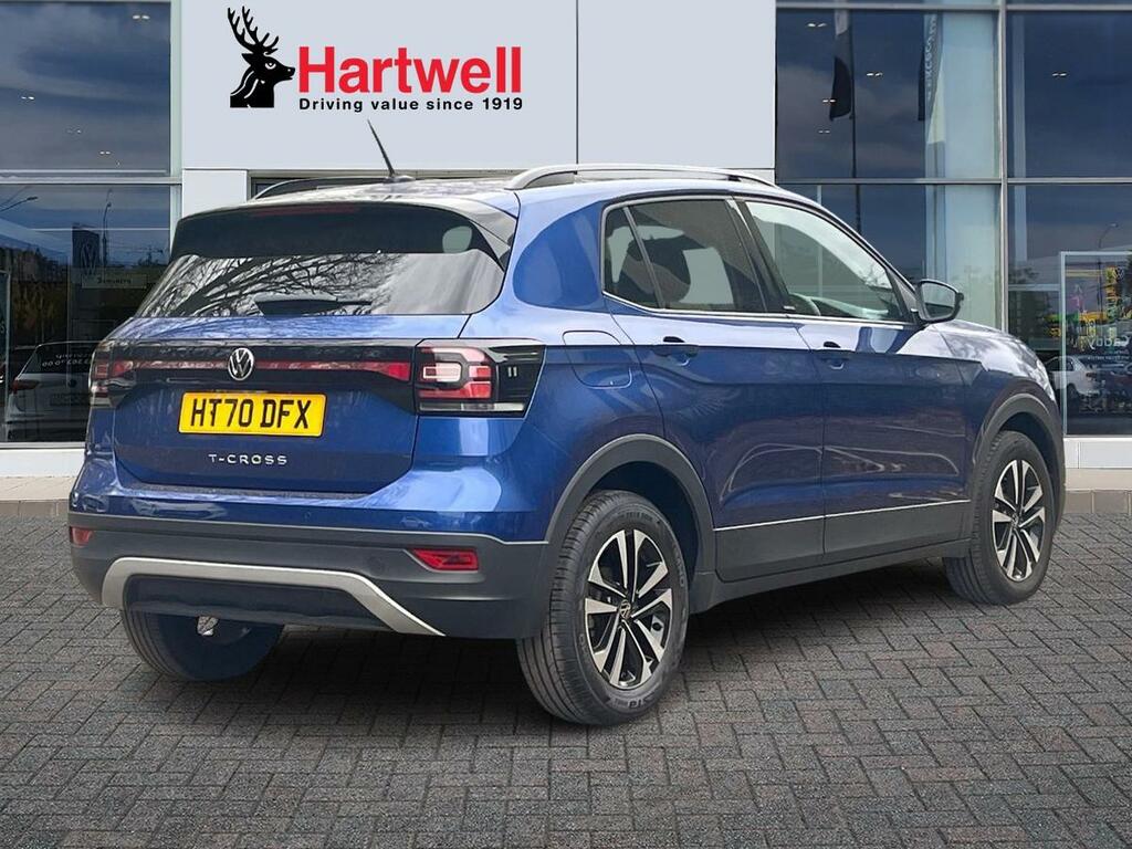 Volkswagen T-Cross 1.0 Tsi United Suv Euro 6 Ss Blue #3