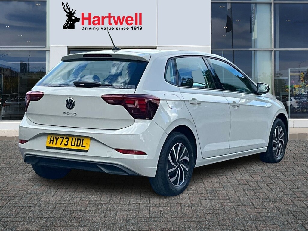 Volkswagen Polo 1.0 Tsi Life Hatchback Dsg Euro 6 Ss Grey #3