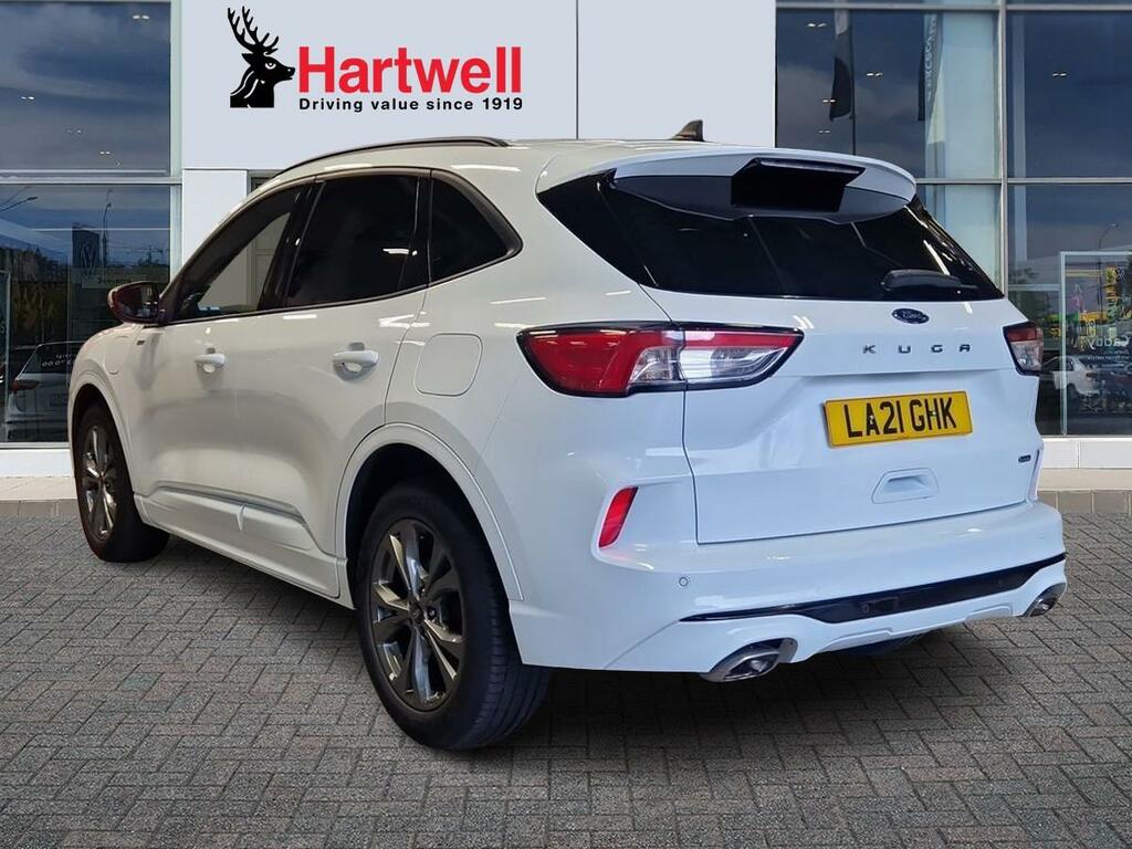 Ford Kuga 2.5 Ecoboost Duratec 14.4Kwh St-line Suv Petro LA21GHK White #5