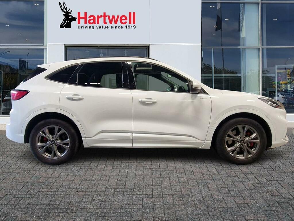 Ford Kuga 2.5 Ecoboost Duratec 14.4Kwh St-line Suv Petro LA21GHK White #2