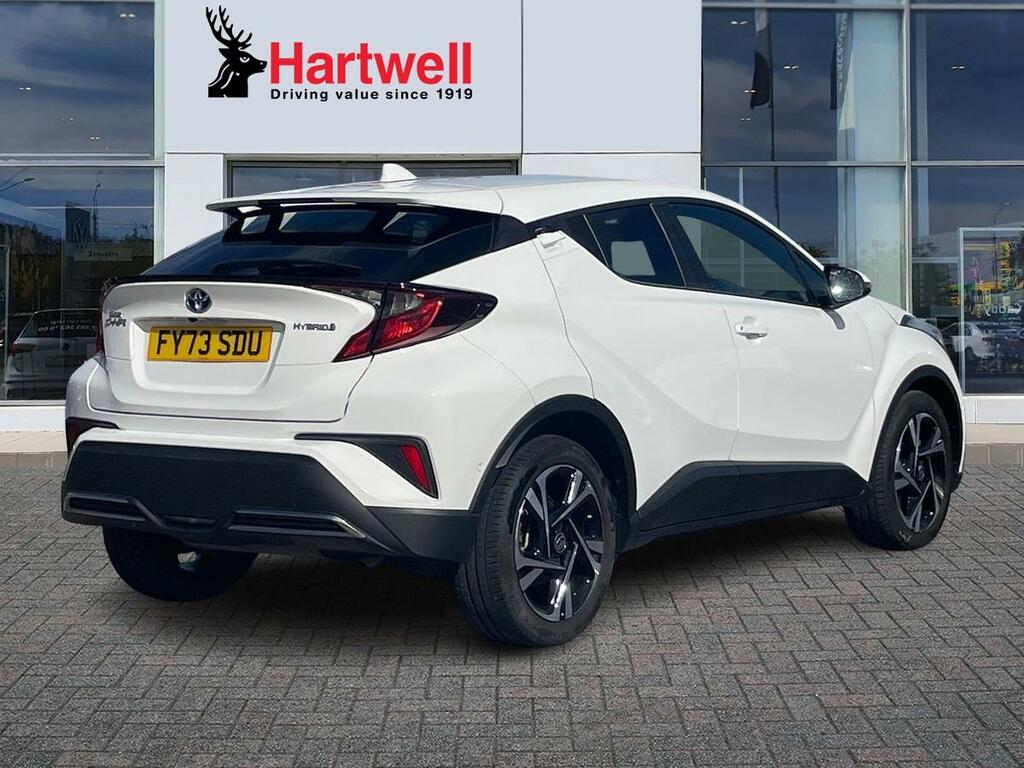 Toyota C-Hr 2.0 Vvt-h Gpf Design Suv Hybrid Cvt Eur White #3