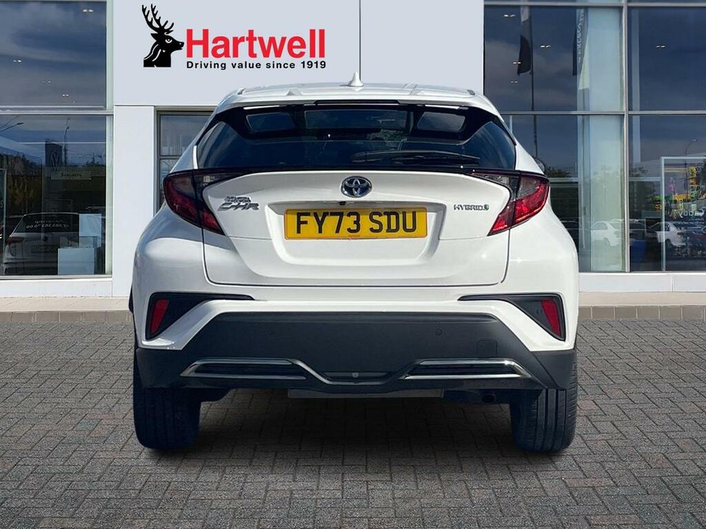 Toyota C-Hr 2.0 Vvt-h Gpf Design Suv Hybrid Cvt Eur White #4
