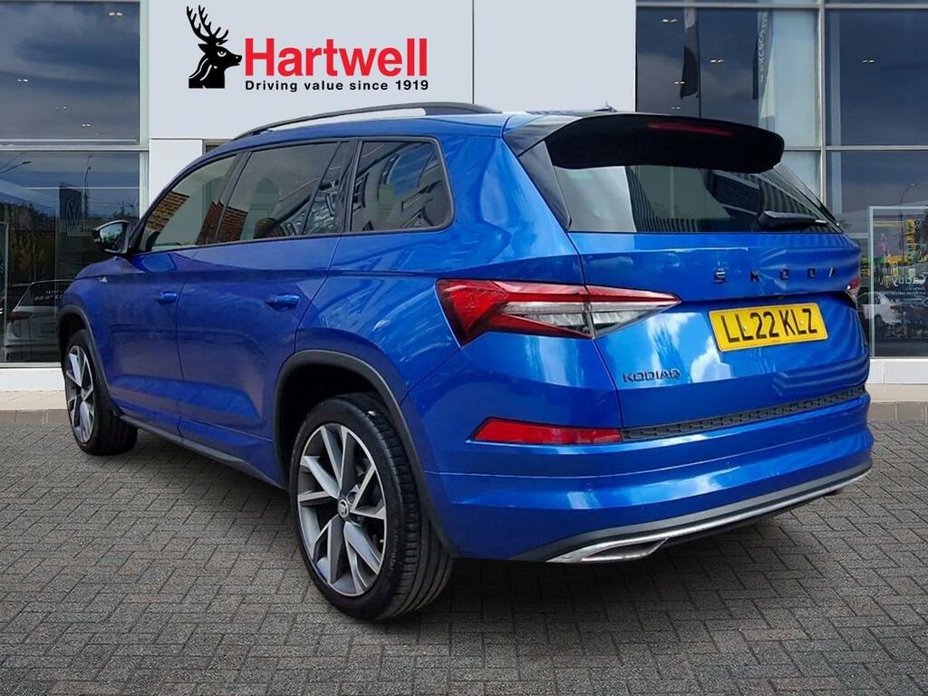 Skoda Kodiaq 2.0 Tsi Sportline Suv Dsg 4Wd Euro 6 S Blue #5