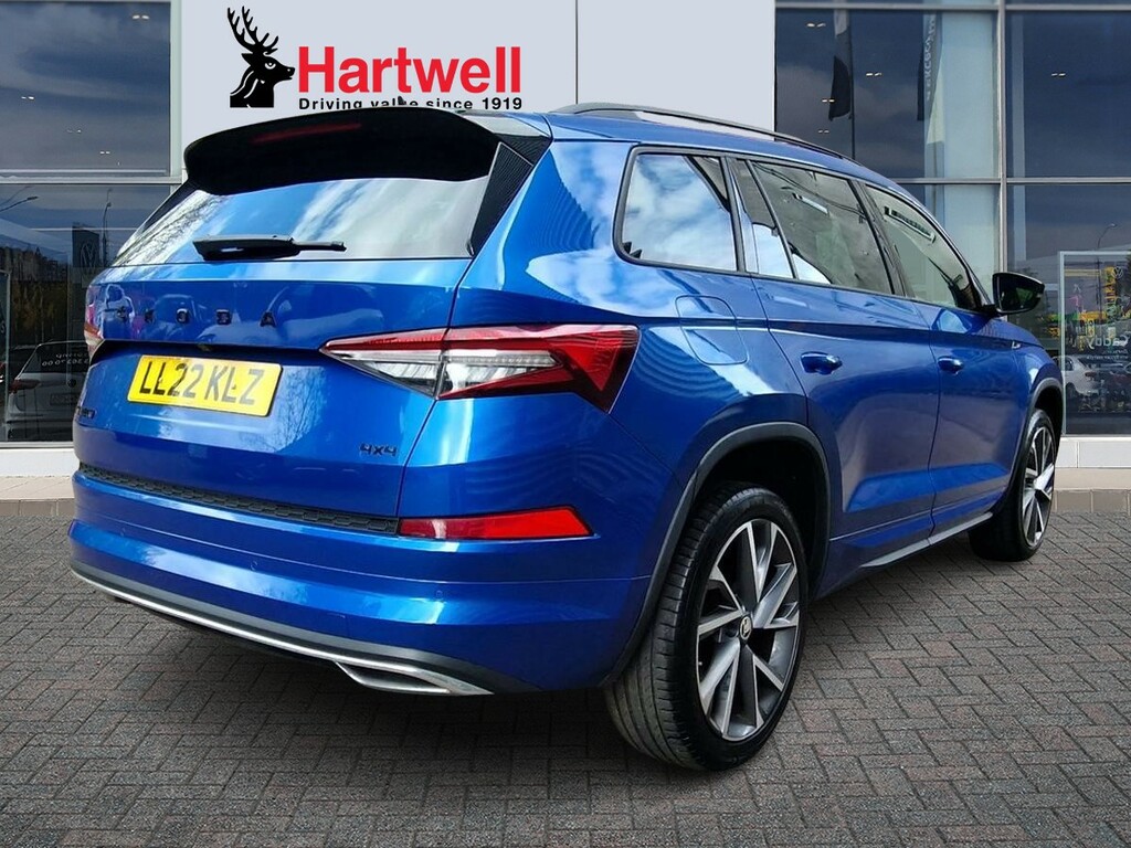 Skoda Kodiaq 2.0 Tsi Sportline Suv Dsg 4Wd Euro 6 S Blue #3